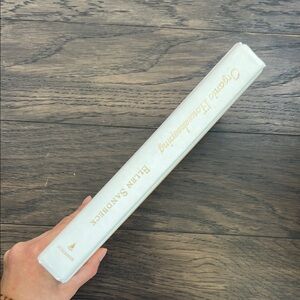 White Hardcover Book by Björn Sandberg